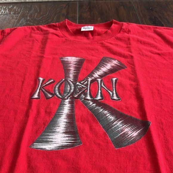 VTG Murina 1998 Korn Follow the Leader band tee shirt size L in EUC made in USA - Picture 2 of 6